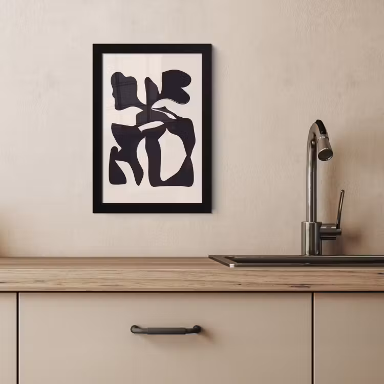 Poster met lijst - Abstracte Botanica — 4