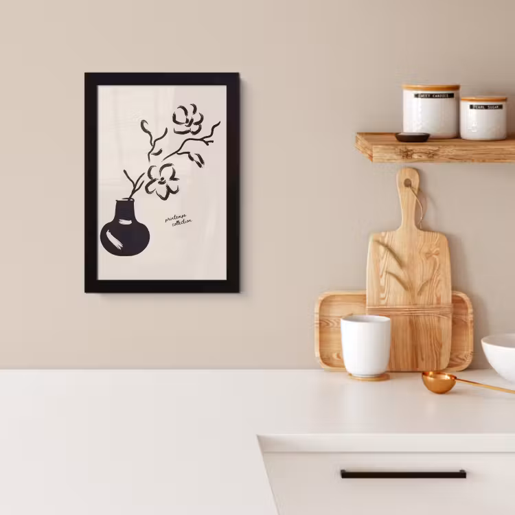 Poster met lijst - Lente Eenvoud — 4