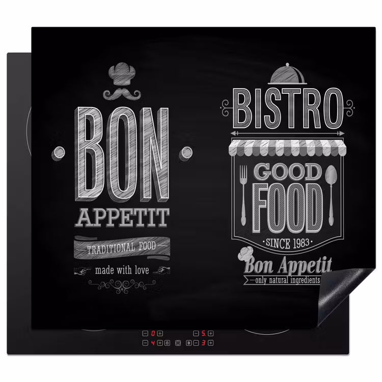 Inductie beschermer - Bistro's Zwarte Bord — 1