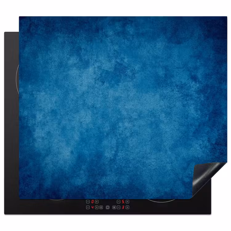 Inductie beschermer - Blauwe Betonmystiek — 1
