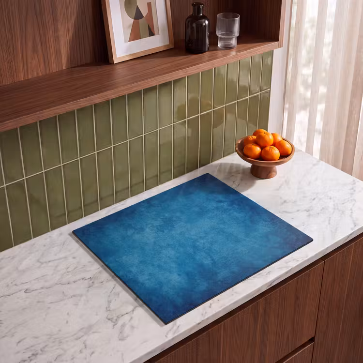 Inductie beschermer - Blauwe Betonmystiek — 4