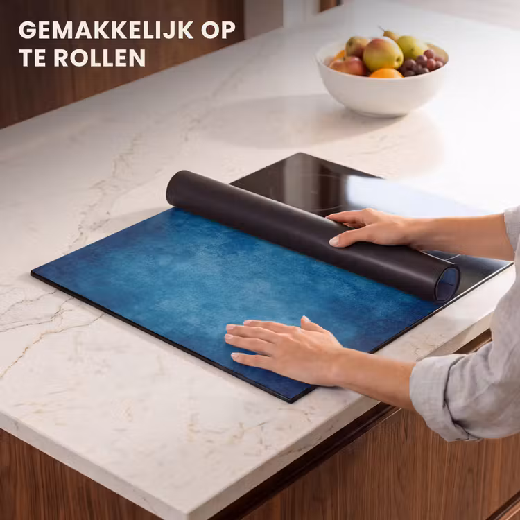 Inductie beschermer - Blauwe Betonmystiek — 7