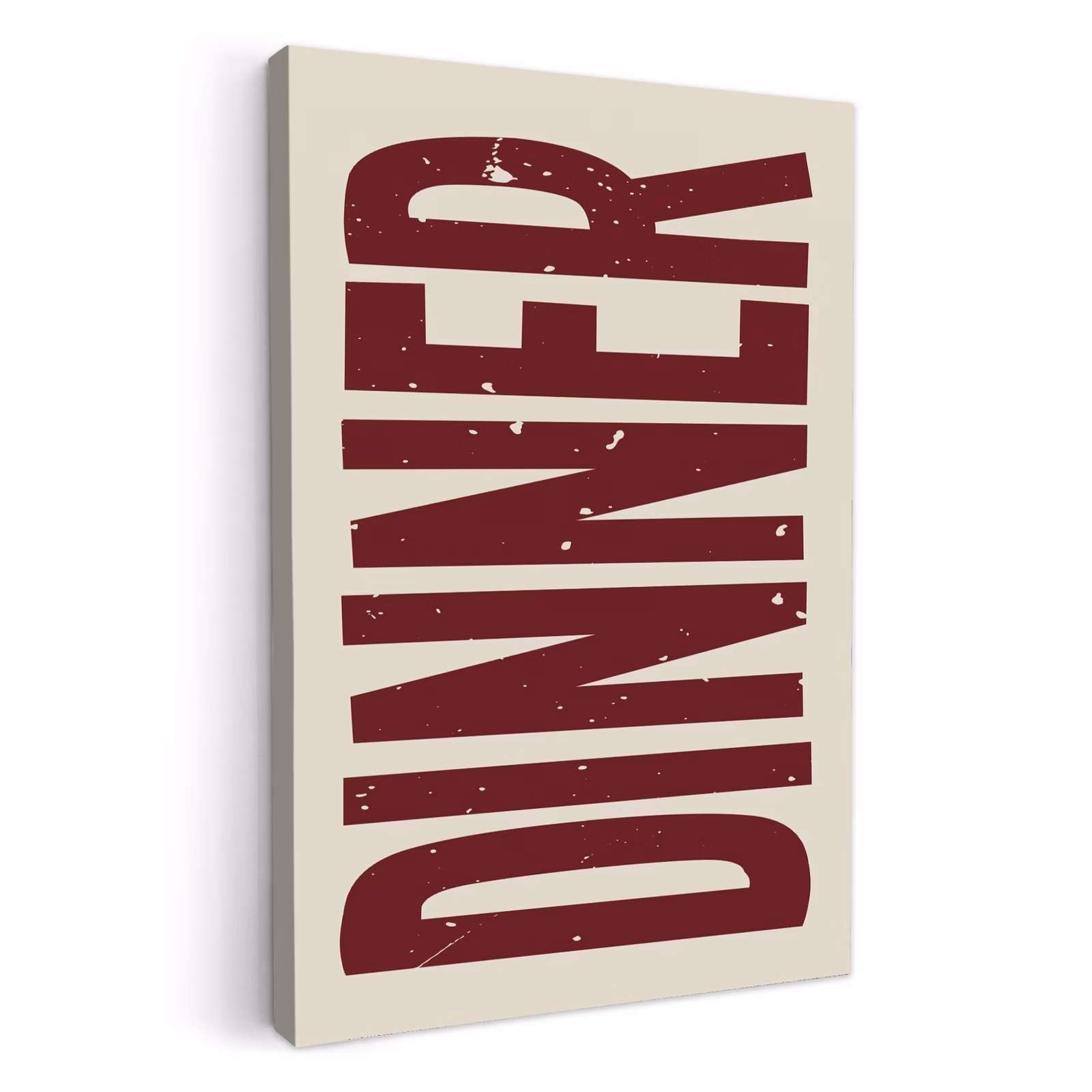 Canvas schilderij - Eten - Decoratie - Rood - Vintage — 1