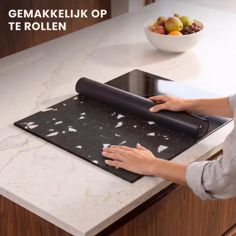 Inductie beschermer - Abstract Mozaïek van Terrazzo — 7