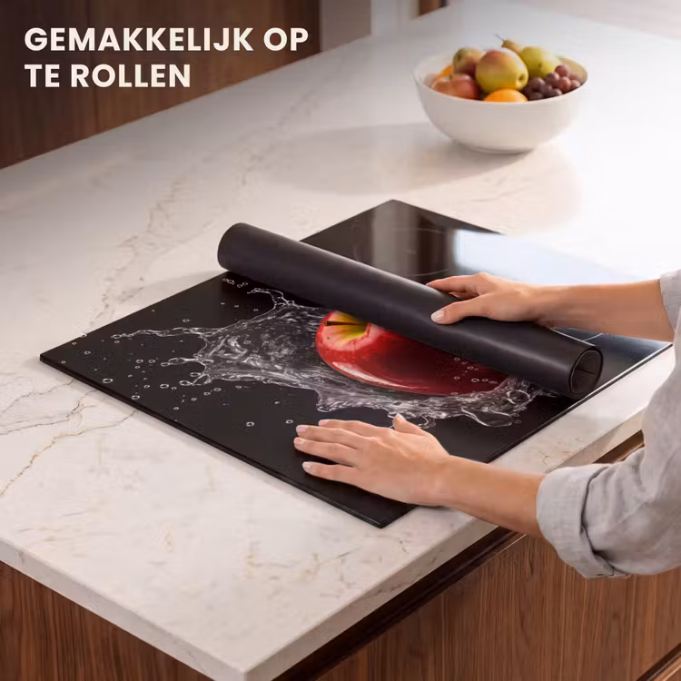 Inductie beschermer - Appel - Rood - Water - Zwart - Fruit — 7