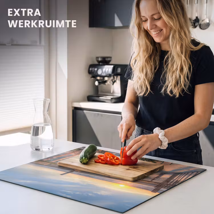Inductie beschermer - Avondgloed bij het Duinhek — 5