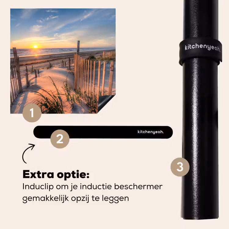 Inductie beschermer - Avondgloed bij het Duinhek — 8