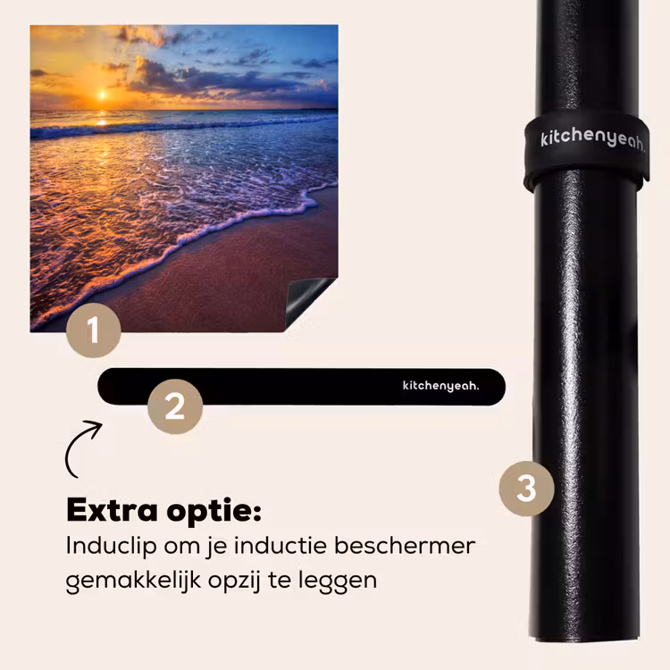 Inductie beschermer - Avondlicht over de Vloedlijn — 8