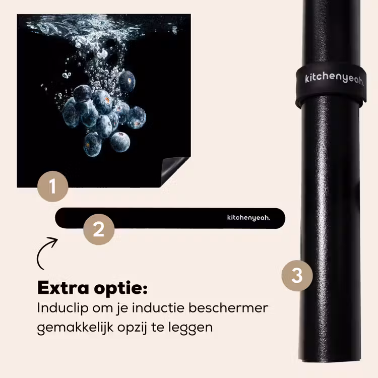 Inductie beschermer - Blauwe Bessen Ballet Onderwater — 8