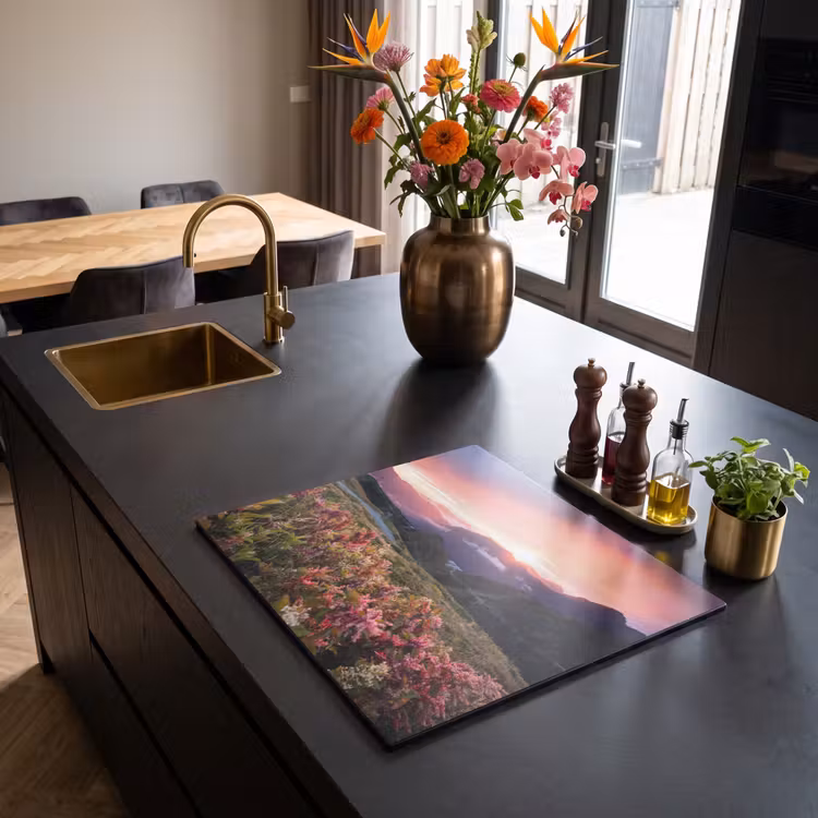 Inductie beschermer - Alpengloed en Wilde Bloemen — 2