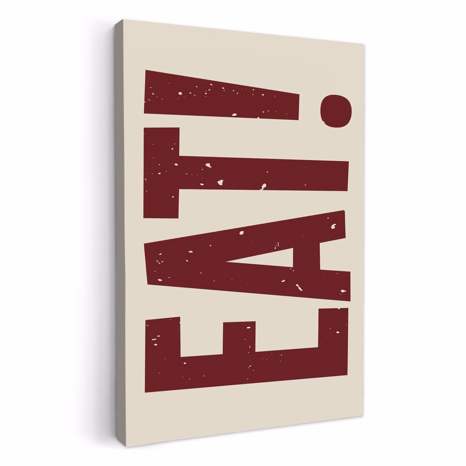 Canvas schilderij - Red - Eten - Vintage - Decoratie — 1