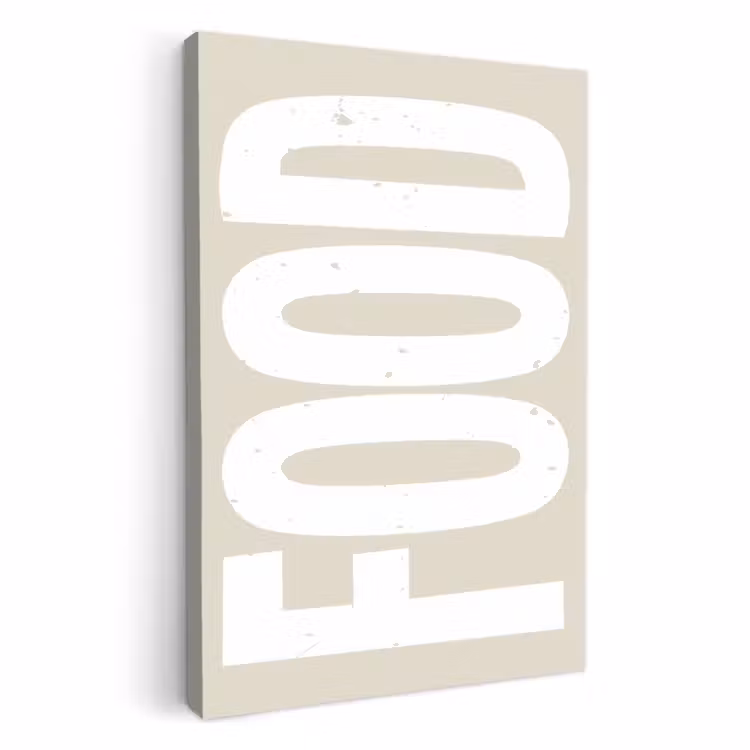 Canvas schilderij - Food - Eten - Decoratie - Japandi — 1