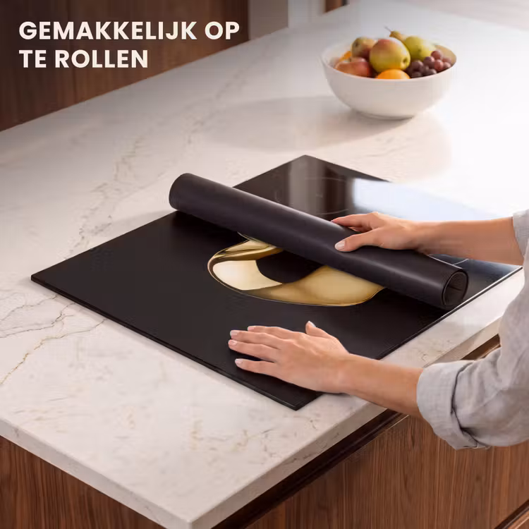 Inductie beschermer - Appel - Goud - Chrome - Zwart — 7