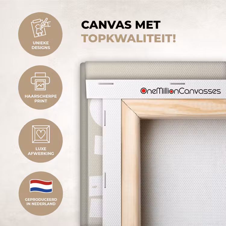 Canvas schilderij - Xmas - Kerst - Japandi - Kerstversiering — 2