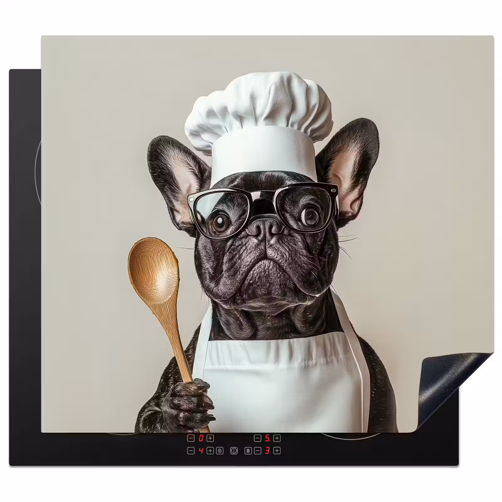 Inductie beschermer - Bril - Hond - Kok — 1
