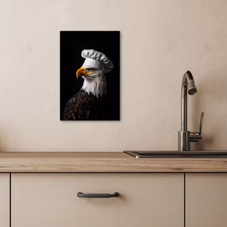 Canvas schilderij - Arend -Amerika - Koksmuts - Vogel - Stoer — 5