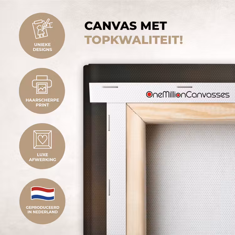 Canvas schilderij - Kaarsen - Stilleven - Rustiek - Boeken — 1