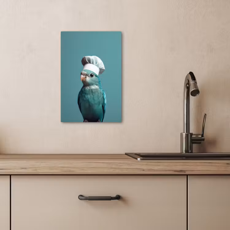 Canvas schilderij - Parkiet - Vogel - Koksmuts - Cute — 5