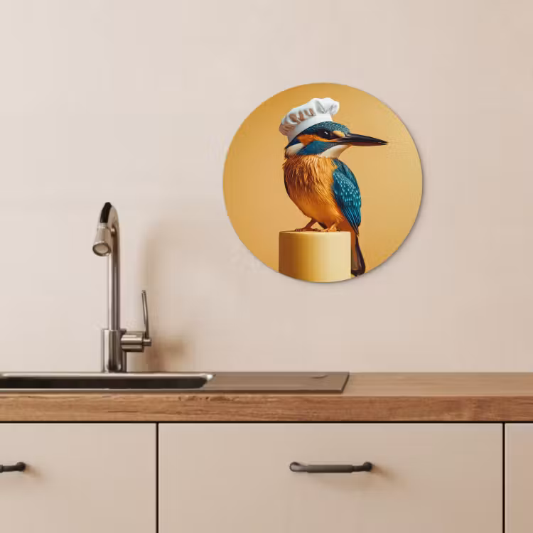 Muurcirkel - Ijsvogel - Pilaar - Koksmuts - Vogel — 3
