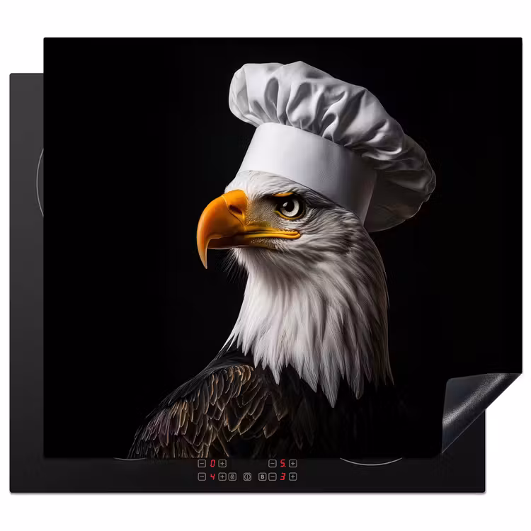 Inductie beschermer - Arend -Amerika - Koksmuts - Vogel - Stoer — 1