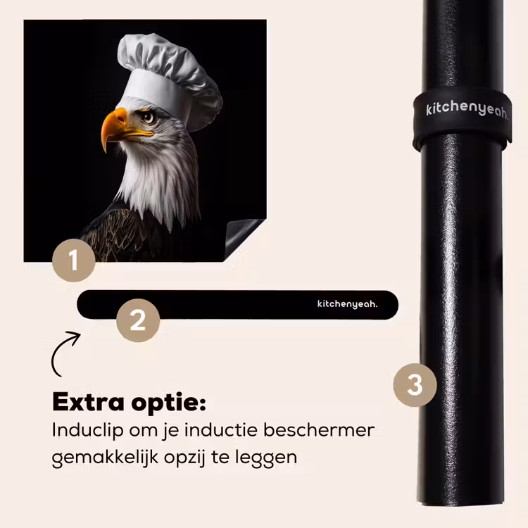 Inductie beschermer - Arend -Amerika - Koksmuts - Vogel - Stoer — 8