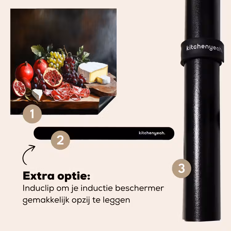 Inductie beschermer - Borrelplank - Stilleven - Vintage — 8