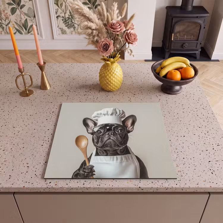 Inductie beschermer - Bril - Hond - Kok — 3
