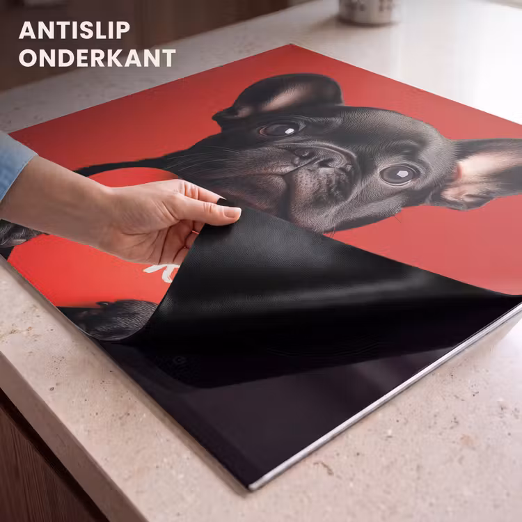 Inductie beschermer - Amor - Hond - Hartje - Rood — 6