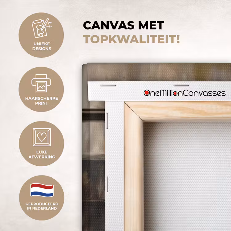 Canvas schilderij - Keukengerei - Rustiek - Tegels - Kruiden — 2