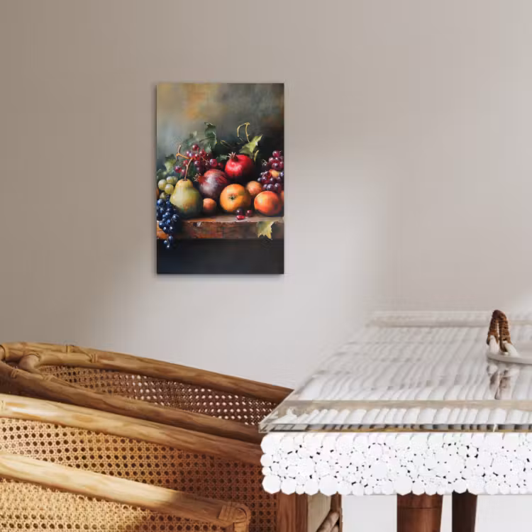 Canvas schilderij - Rustiek - Stilleven - Fruit — 1