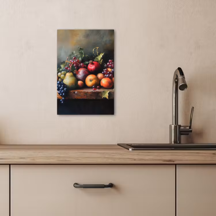 Canvas schilderij - Rustiek - Stilleven - Fruit — 4
