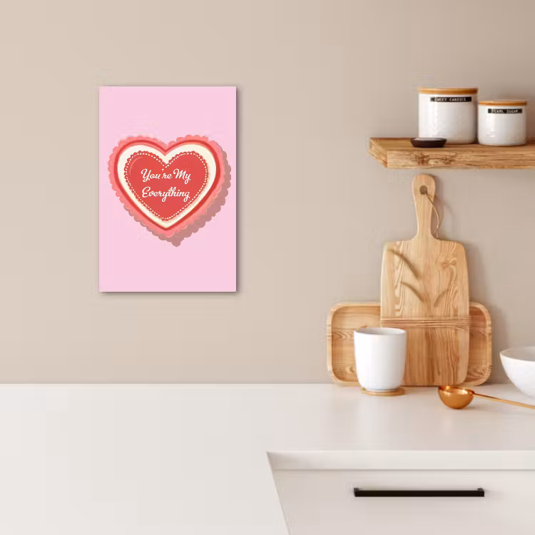 Canvas schilderij - Liefde - Hart - Valentijn — 5