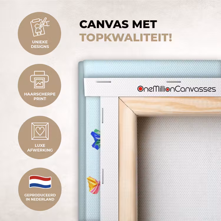 Canvas schilderij - Snoepjes - Realistisch - Kleurrijk — 2