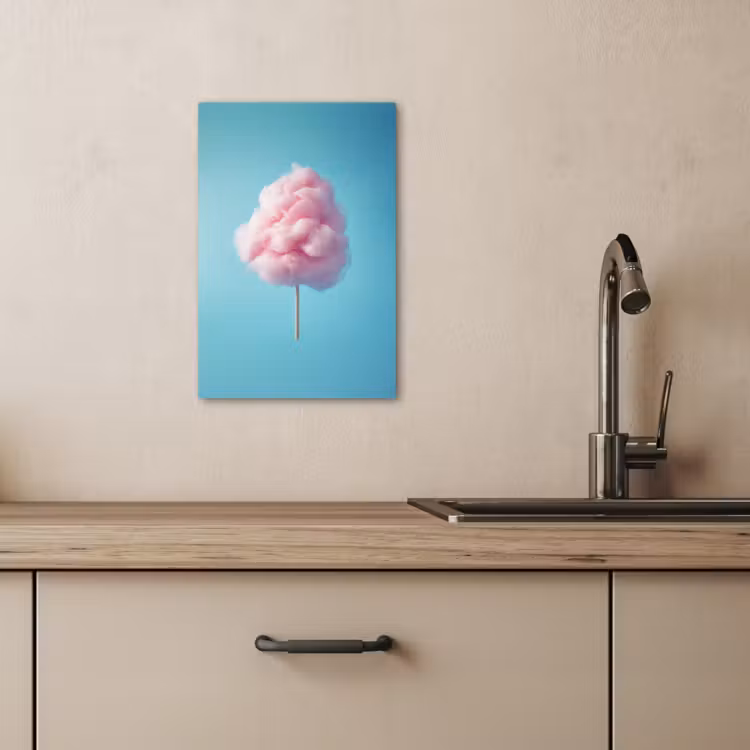 Canvas schilderij - Suikerspin - Zoet - Snoep — 1