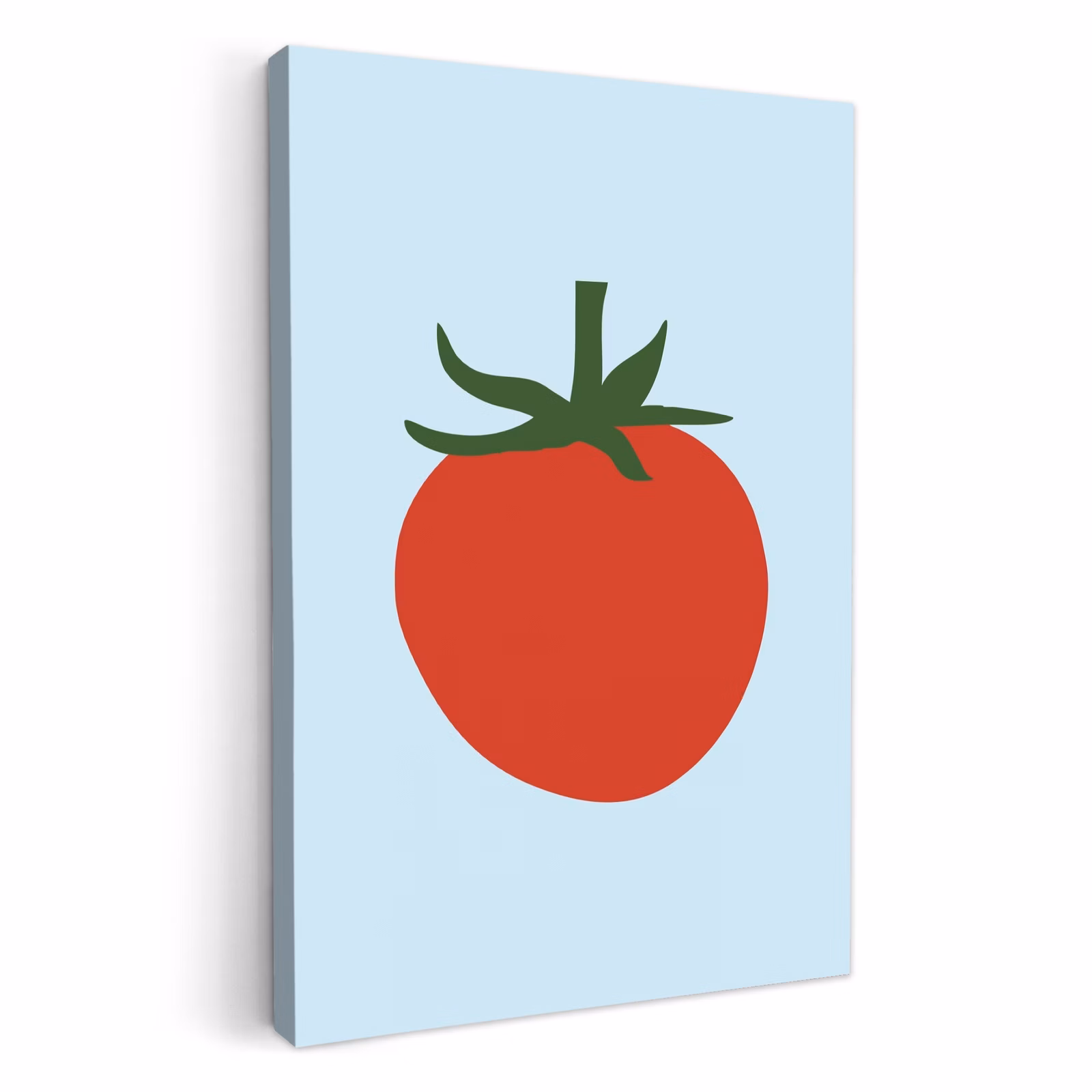 Canvas schilderij - Rood - Tomaat - Groente — 1