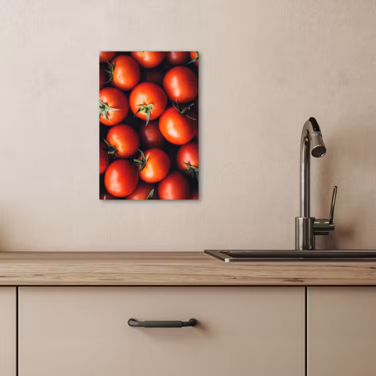 Canvas schilderij - Groente - Rood - Tomaten — 4