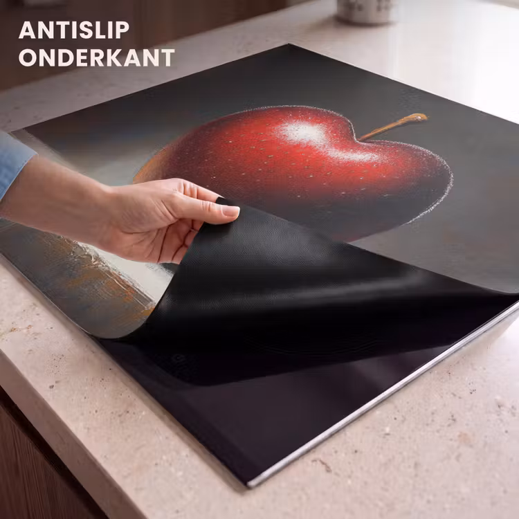 Inductie beschermer - Apple - Hart - Rood — 6