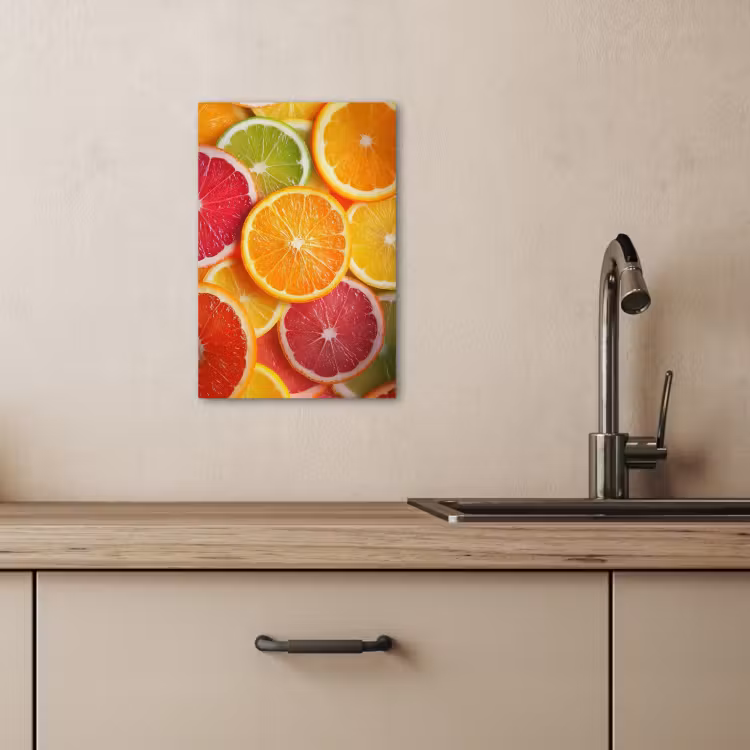 Canvas schilderij - Fruit - Kleurrijk - Close up — 3