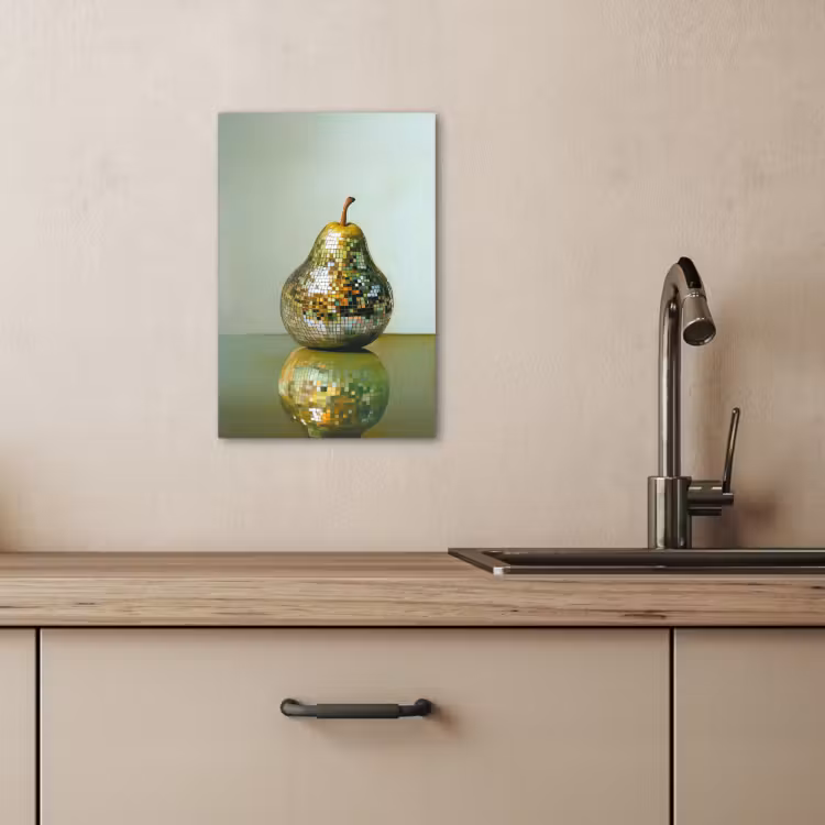 Canvas schilderij - Fruit - Disco - Art - Glitter — 3