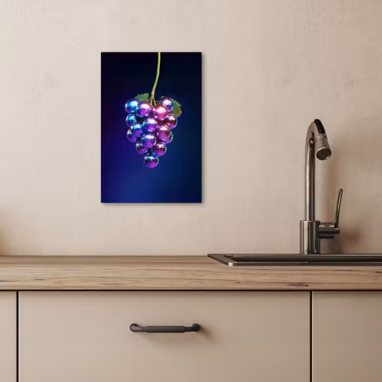 Canvas schilderij - Paars - Disco - Feest - Druif — 5