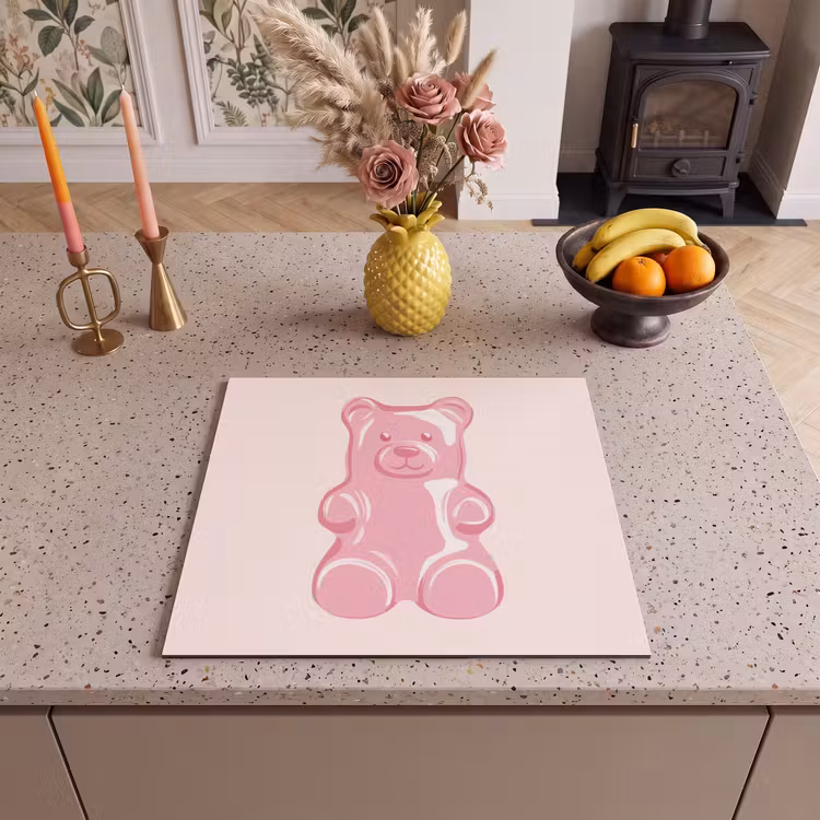 Inductie beschermer - Beer - Roze - Snoep — 3