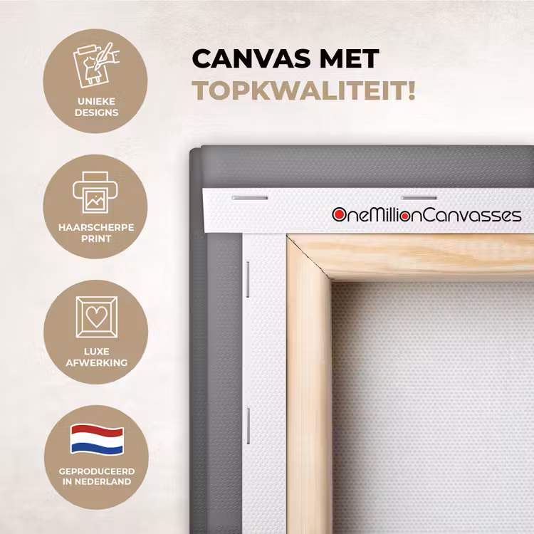 Canvas schilderij - Alpaca - Pasta - Zwart - Wit - Grappig - Dieren — 5