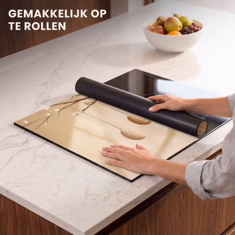 Inductie beschermer - Beige - Paastak - Eieren — 7
