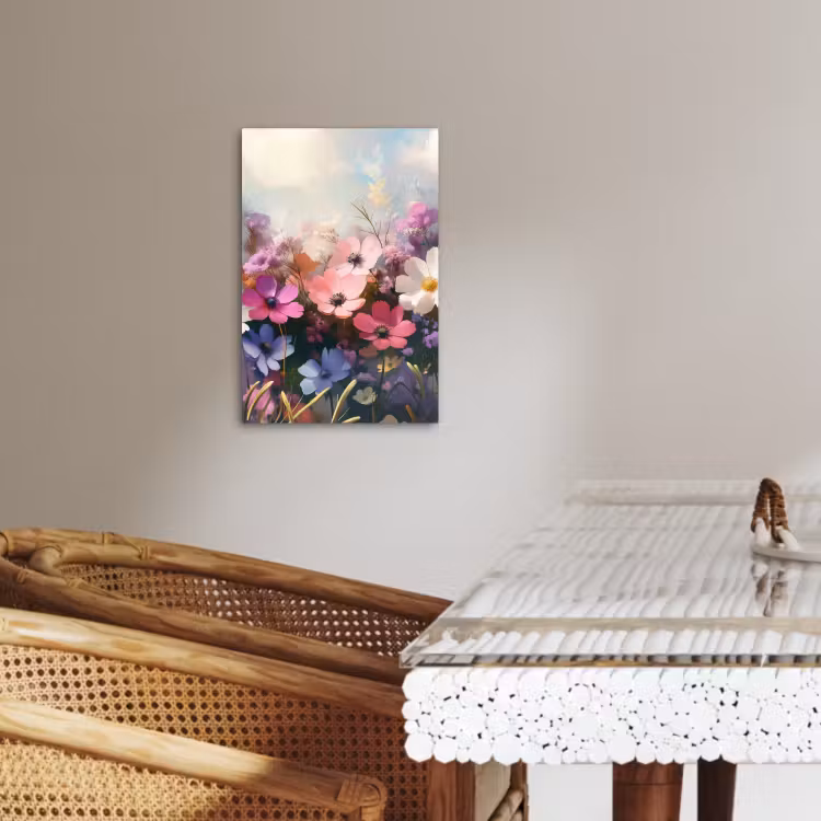 Canvas schilderij - Bloemen - Kleurrijk - Bloei — 3
