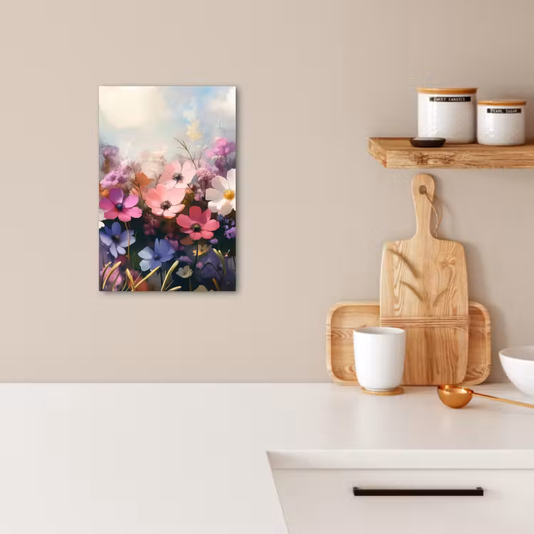 Canvas schilderij - Bloemen - Kleurrijk - Bloei — 4