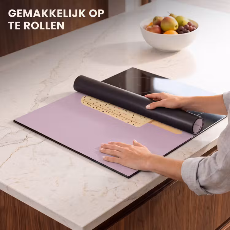 Inductie beschermer - Beige - Ijsje - Spikkels — 7