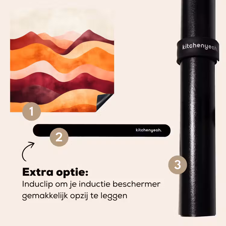 Inductie beschermer - Abstract - Landschap - Golven — 8