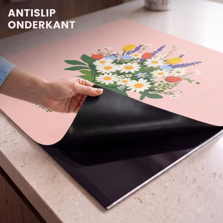 Inductie beschermer - Bloemen - Lint - Kaartje — 6
