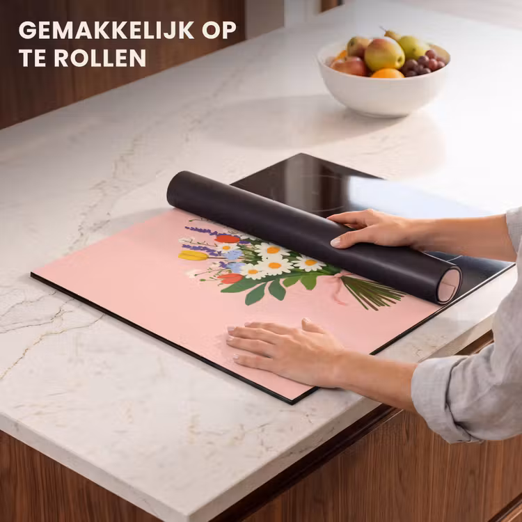 Inductie beschermer - Bloemen - Lint - Kaartje — 7