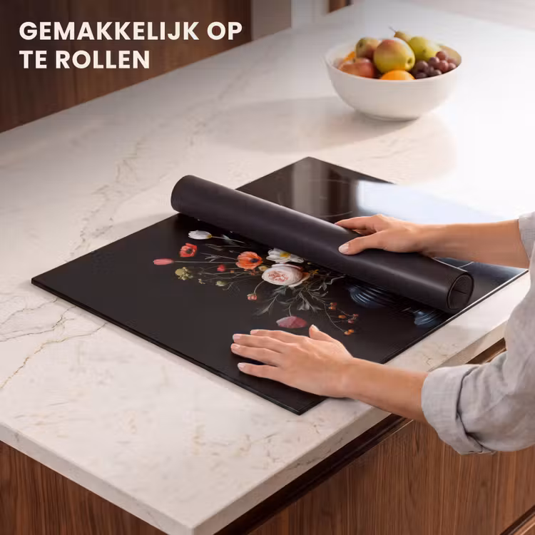 Inductie beschermer - Bloemstuk - Vaas - Zwart — 7